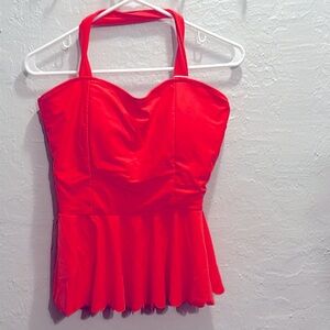 ๐๐๏ธ ๐ฅ๐จCupshe Sunkist Cross Back Full Coverage Swim top NWT